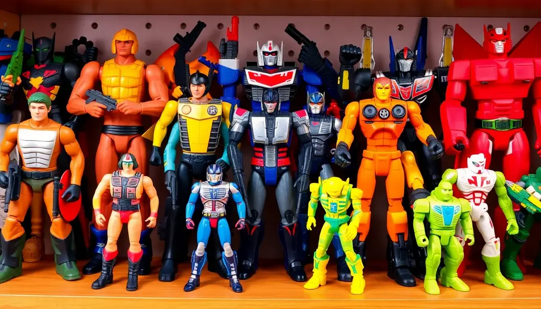 Hasbro’s iconic 90s action figures that inspired countless adventures.